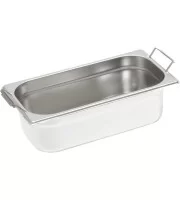 Гастроємкість GN 1/4х200 з ручками розміром 265х162х200мм нерж.ст.