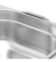 Гастроємкість GN 1/4х200 з ручками розміром 265х162х200мм нерж.ст.