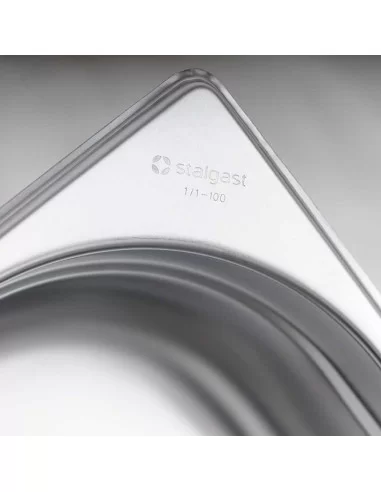 Гастроємність GN 1/4х40, 265х162х40 мм, н/ж Stalgast 114040