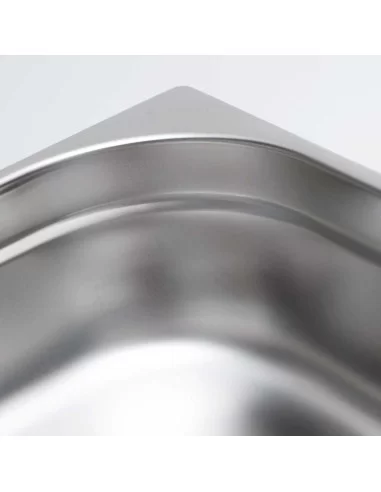 Гастроємність GN 2/1х20 650х530х20 мм, н/ж Stalgast 117020