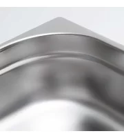 Гастроємність GN 2/1х200, 650х530х200 мм, н/ж Stalgast 117200