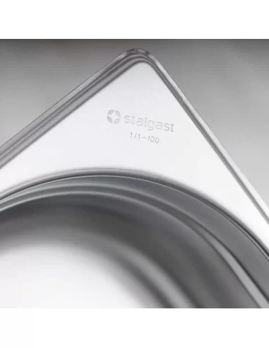 Гастроємність GN 2/3х100, 325х354х100 мм, н/ж Stalgast 115100