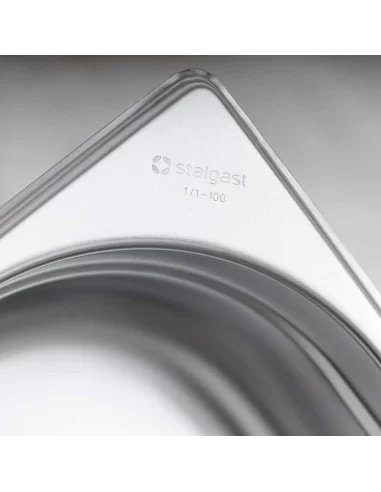 Гастроємність GN 2/4х150, 530х162х150 мм, н/ж Stalgast 118150