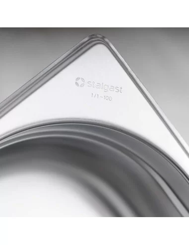 Гастроємність GN 2/4х40, 530х162х40 мм, н/ж Stalgast 118040