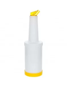 Диспенсер барменський об'ємом 1л (жовтий) пластик
