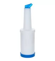 Диспенсер барменский объемом 1л (синий) пластик Диспенсер барменский объемом 1л (синий) пластик