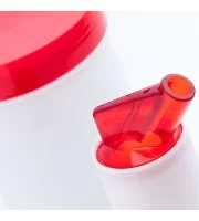 Диспенсер барменский объемом 1л (красный) пластик Диспенсер барменский объемом 1л (красный) пластик