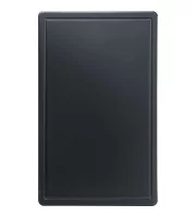 Дошка кухонна GN1/1 530х325х15 мм (чорна) пластик Stalgast 341537 Дошка кухонна GN1/1 530х325х15 мм (чорна) пластик Stalgast 341537