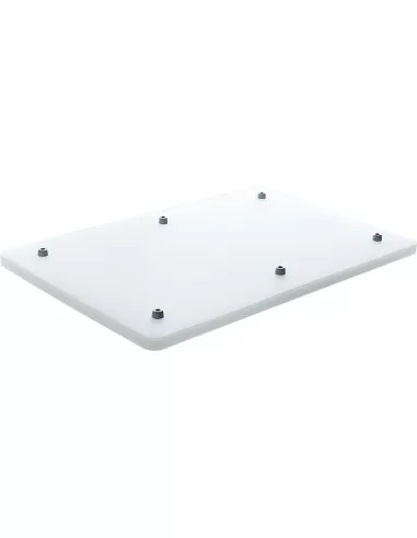 Дошка кухонна з ніжками розміром 600 х 390 х 20 мм. (Біла) пластик Дошка кухонна з ніжками розміром 600 х 390 х 20 мм. (Біла) пластик