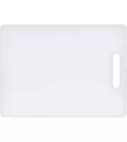 Дошка кухонна розміром 300 х 220 х 20 мм. (біла) пластик Дошка кухонна розміром 300 х 220 х 20 мм. (біла) пластик