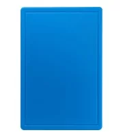 Дошка кухонна 600х400х18 мм (синя) пластик Stalgast 341634 Дошка кухонна 600х400х18 мм (синя) пластик Stalgast 341634