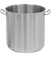 Каструля висока без кришки об'ємом 36,6 л. нерж.ст.