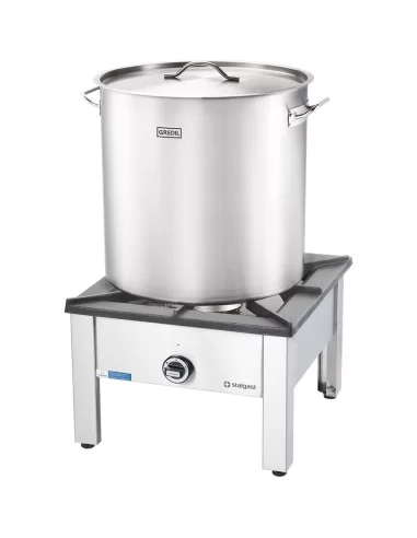 Каструля висока з кришкою Stalgast 32 см, 20,9 л н/ж (011325)