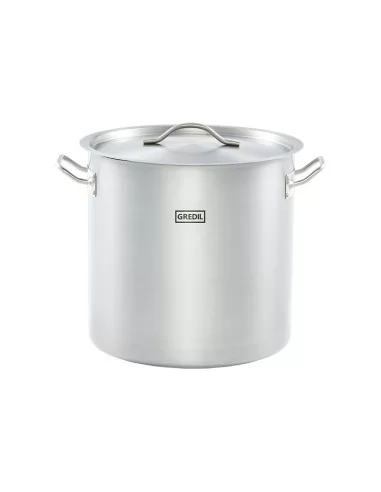 Каструля висока з кришкою Stalgast 32 см 25,7 л н/ж (011345)