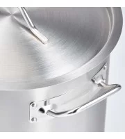 Каструля висока з кришкою Stalgast 36 см, 36,6 л н/ж (011365)