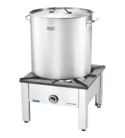 Каструля висока з кришкою Stalgast 36 см, 36,6 л н/ж (011365)