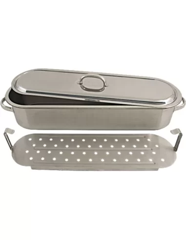 Каструля для риби розміром 450 x 150 x 100 мм. SUNNEX, нерж.ст.