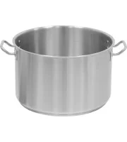 Кастрюля низкая без крышки объемом 3,3л. нерж.ст.