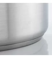 Кастрюля низкая без крышки объемом 3,3л. нерж.ст.