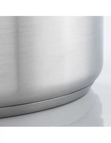 Кастрюля низкая без крышки объемом 5 л. нерж.ст.