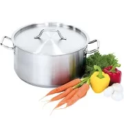 Каструля низька з кришкою Stalgast 18,3 л н/ж (013362)