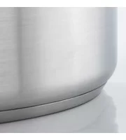 Кастрюля средняя без крышки объемом 22,4л. нерж.ст.