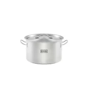 Каструля середня з кришкою Stalgast 28 см 11,1 л н/ж (012285)