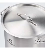 Каструля середня з кришкою Stalgast 36 см 22,4 л н/ж (012365)