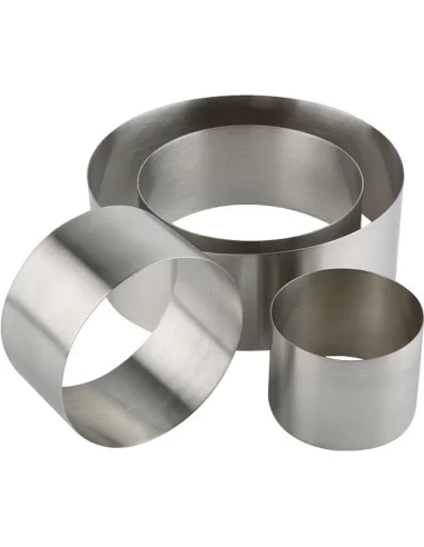 Кільце для салату та кондитерки 100х45 мм н/ж Stalgast 528035 Кільце для салату та кондитерки 100х45 мм н/ж Stalgast 528035