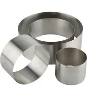 Кільце для салату та кондитерки 100х45 мм н/ж Stalgast 528035 Кільце для салату та кондитерки 100х45 мм н/ж Stalgast 528035