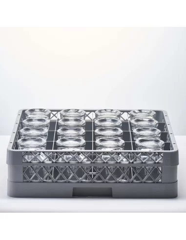 Кошик для склянок (16 відділів) 500х500х104 мм пластик Stalgast 811600 Кошик для склянок (16 відділів) 500х500х104 мм пластик Stalgast 811600