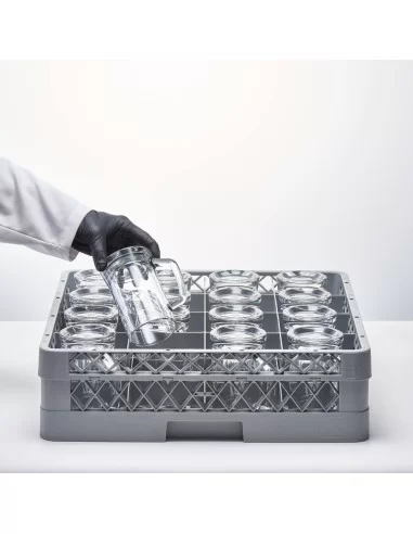 Кошик для склянок (16 відділів) 500х500х104 мм пластик Stalgast 811600 Кошик для склянок (16 відділів) 500х500х104 мм пластик Stalgast 811600