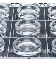 Кошик для склянок (16 відділів) 500х500х104 мм пластик Stalgast 811600 Кошик для склянок (16 відділів) 500х500х104 мм пластик Stalgast 811600