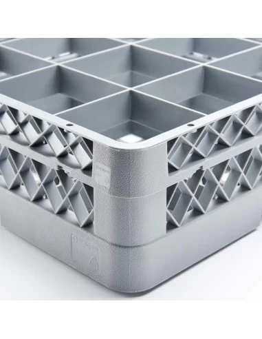 Кошик для склянок (25 відділів) 500х500х104 мм пластик Stalgast 812500