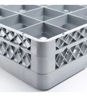 Кошик для склянок (25 відділів) 500х500х104 мм пластик Stalgast 812500