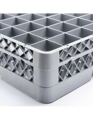 Кошик для склянок (36 відділів) 500х500х104 мм пластик Stalgast 813600