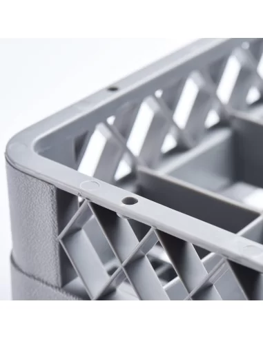 Кошик для склянок (36 відділів) 500х500х104 мм пластик Stalgast 813600