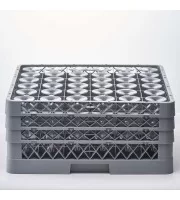 Кошик для склянок (36 відділів) 500х500х104 мм пластик Stalgast 813600