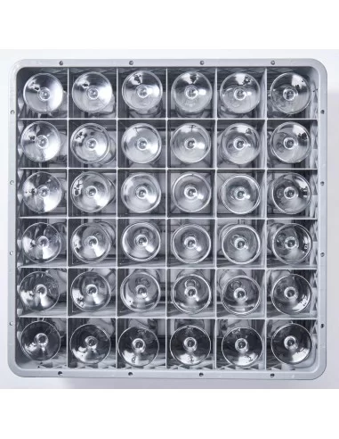 Кошик для склянок (36 відділів) 500х500х104 мм пластик Stalgast 813600