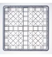 Кошик для склянок (9 відділів) 500х500х104 мм пластик Stalgast 810900