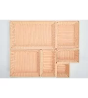 Кошик універсальний GN 1/2 розміром 325х265х80мм поліпропілен