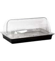 Крышка GN-1/1 ROLL-TOP размером 530х325мм поликарбонат