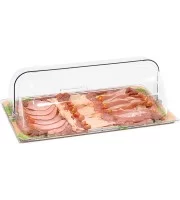 Крышка GN-1/1 ROLL-TOP размером 530х325мм поликарбонат