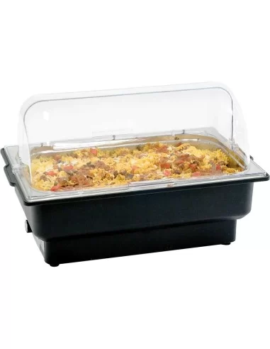 Крышка GN-1/1 ROLL-TOP размером 530х325мм поликарбонат