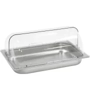 Крышка GN-1/1 ROLL-TOP размером 530х325мм поликарбонат