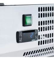 Вітрина холодильна настільна з прямим склом 7хGN 1/4 1600х335х435 мм Stalgast 844741