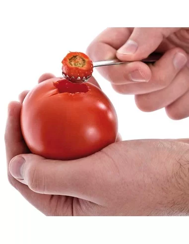 Нож для удаления середины помидора вдоль. 20 мм. нерж.ст.