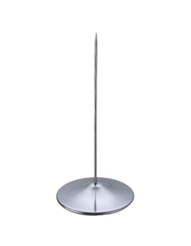 Тримач-голка для чеків з нерж.сталі d-80 мм, h-150 мм Stalgast 398100 Тримач-голка для чеків з нерж.сталі d-80 мм, h-150 мм Stalgast 398100